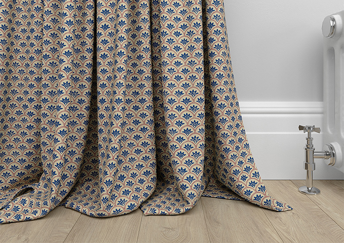Land & Shore Dawn, Blue Red - Made to Measure Curtains - Image 6